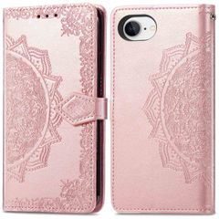 imoshion Mandala Bookcase Apple iPhone 16e - Rosé Goud