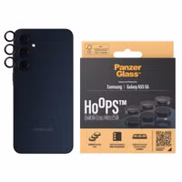 PanzerGlass Camera Protector Hoops Optic Rings Samsung Galaxy A55 - Black