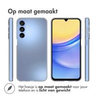Accezz Clear Backcover Samsung Galaxy A16 - Transparant