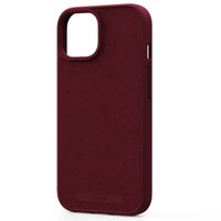 Njorð Collections Suède Comfort+ Case MagSafe iPhone 15 - Red