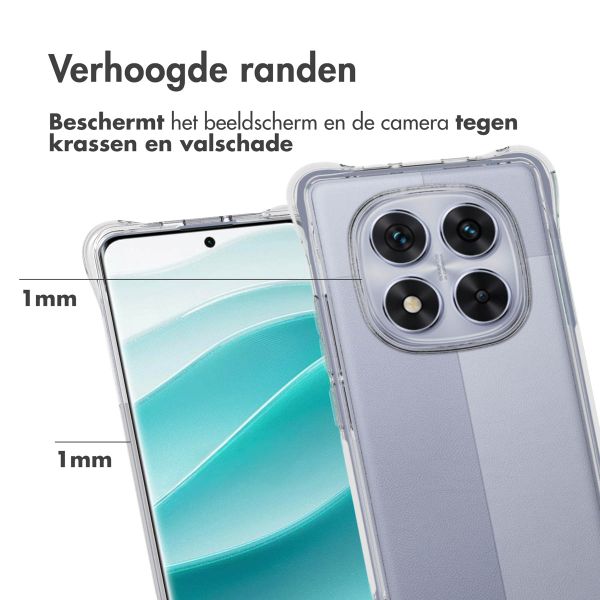 Accezz Clear Backcover Xiaomi Poco X7 - Transparant