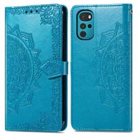 imoshion Mandala Bookcase Motorola Moto G22 - Turquoise