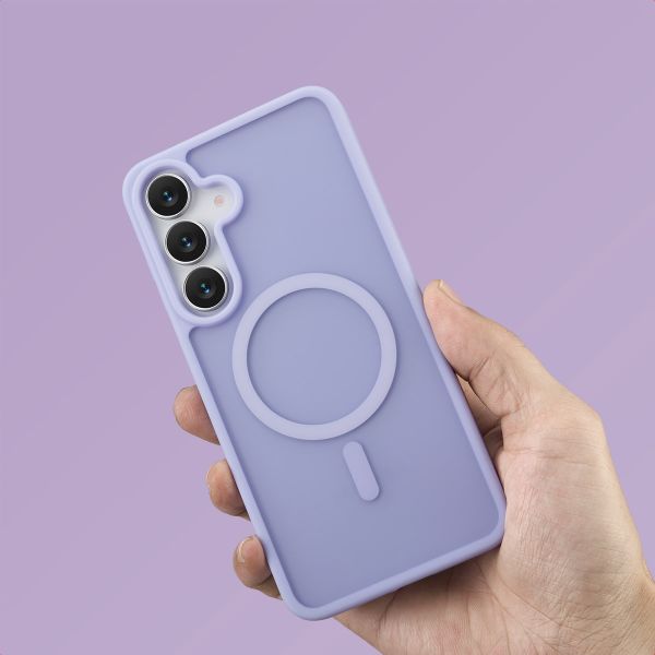 imoshion Color Guard Backcover met MagSafe Samsung Galaxy S25 FE - Lila