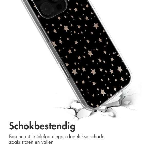 imoshion Design hoesje Apple iPhone 16 Pro - Stars Beige Reverse