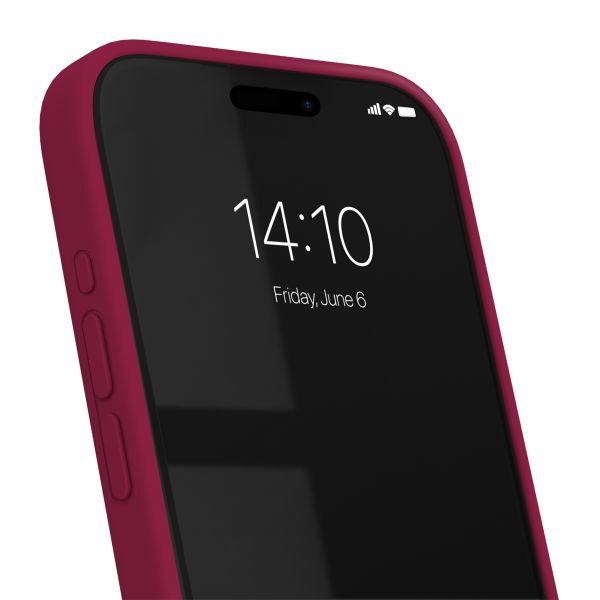 iDeal of Sweden Silicone Case Apple iPhone 14 Pro Max - Cranberry