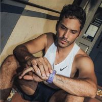 Nomad Tempo siliconen band Apple Watch Series 1 - 11 / SE / Ultra (44/45/46/49 mm) - Purple