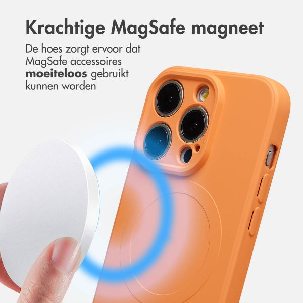 imoshion Color Backcover met MagSafe Apple iPhone 14 Pro - Neon Orange