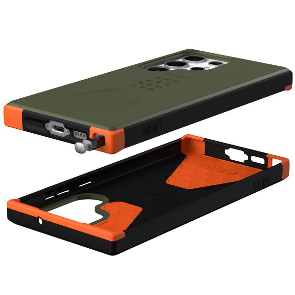 UAG Civilian Backcover Samsung Galaxy S23 Ultra - Olive Drab