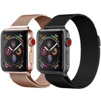imoshion Milanees Watch band Multipack Apple Watch Series 1 t/m 9 / SE (38/40/41 mm) | Series 10 / 11 (42 mm)