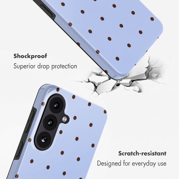 Selencia Vivid Back Cover with MagSafe Samsung Galaxy S26 - Happy Dots Digital Sky