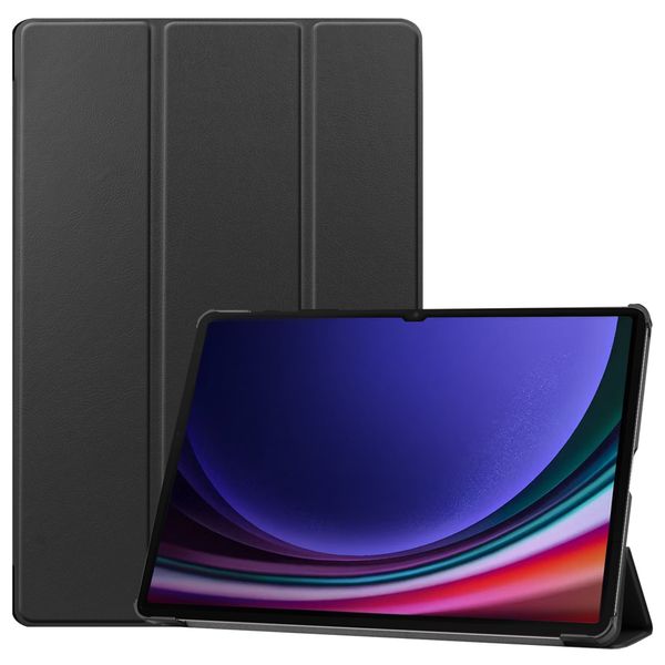 imoshion Trifold Bookcase Samsung Galaxy Tab S10 Plus / Tab S9 Plus 12.4 inch - Zwart