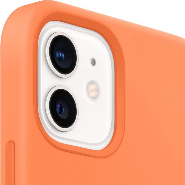 Apple Silicone Backcover MagSafe Apple iPhone 12 Mini - Kumquat