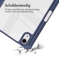 imoshion Trifold Hardcase Bookcase Apple iPad Mini 7 (2024) / iPad Mini 6 (2021) - Donkerblauw