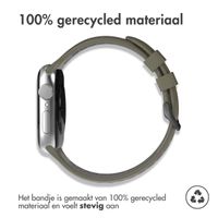 imoshion Siliconen sport bandje gesp Apple Watch Series 1 t/m 9 / SE (38/40/41 mm) | Series 10 / 11 (42 mm) - Groen / Zwart