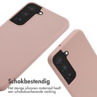 imoshion Siliconen hoesje met koord Samsung Galaxy S22 - Sand Pink