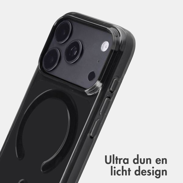 Accezz Lite Backcover met MagSafe Apple iPhone 18 Pro / 17 Pro - Smokey Clear