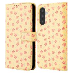 imoshion Design Bookcase Samsung Galaxy A36 - Sunny Yellow Petite Flowers