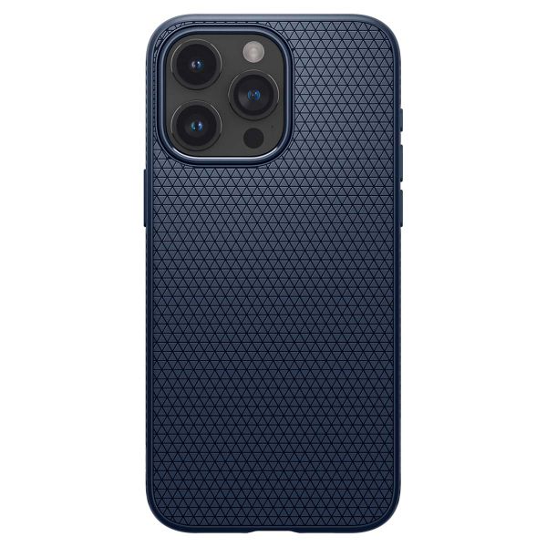 Spigen Liquid Air Backcover iPhone 15 Pro - Navy Blue