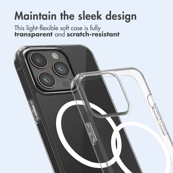 imoshion Protective Back Cover with MagSafe Apple iPhone 14 Pro Max - Transparent