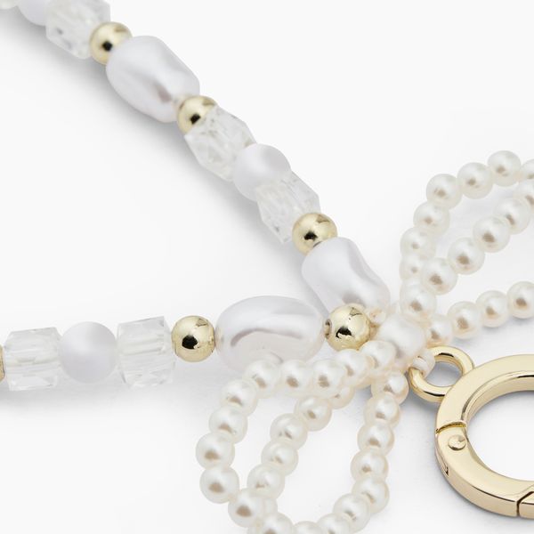 iDeal of Sweden Wristlet Strap - Pearl Bow