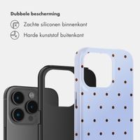 Selencia Vivid Backcover Apple iPhone 15 Pro - Happy Dots Digital Sky