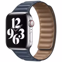 imoshion Vegan lederen bandje Apple Watch Series 1-9 / SE-38/40/41 mm