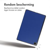 imoshion Trifold Bookcase Samsung Galaxy Tab A9 Plus - Cobalt Blue