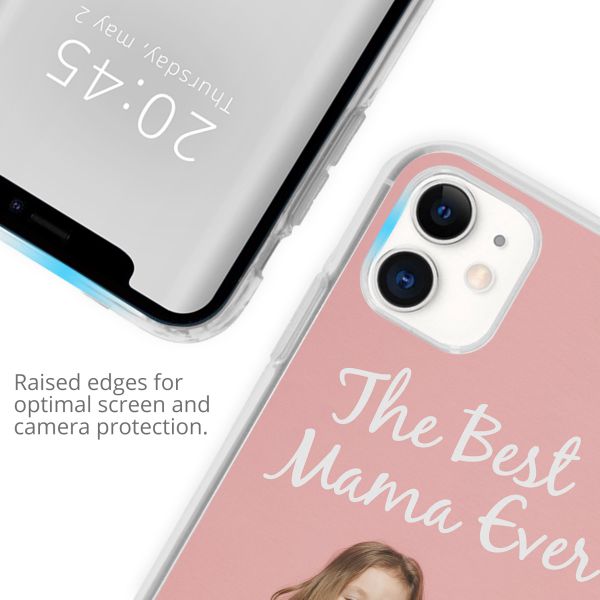 Ontwerp je eigen Apple iPhone 11 gel hoesje - Transparant