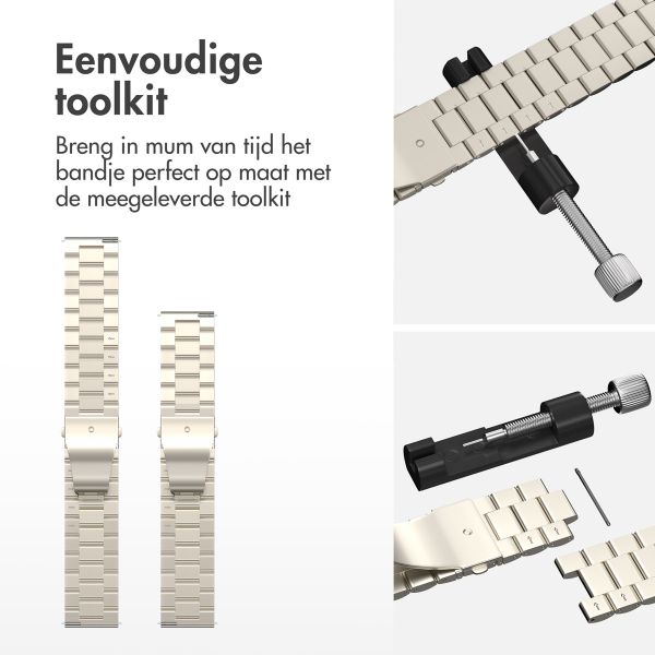 imoshion Stalen bandje - Universeel 20 mm aansluiting - Sterrenlicht