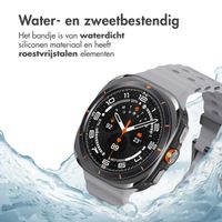 imoshion Ocean Siliconenband Samsung Galaxy Watch Ultra (2024/2025) - Brown Gray