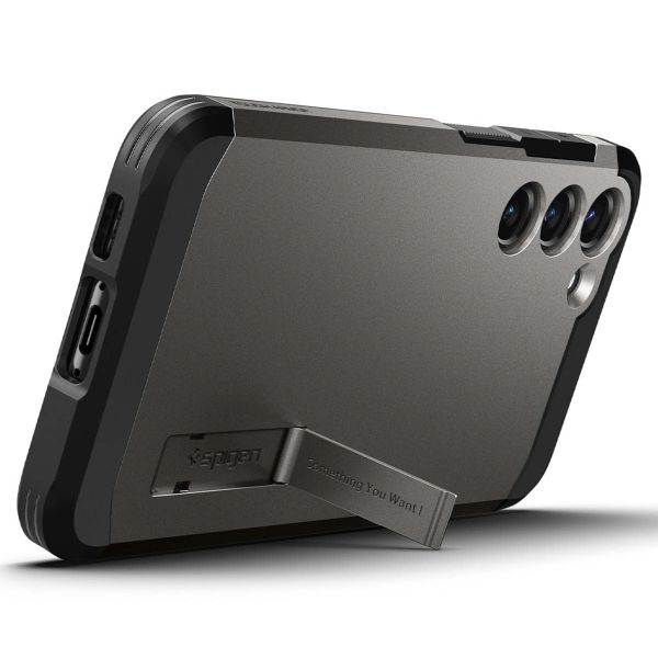 Spigen Tough Armor Backcover Samsung Galaxy S23 - Gunmetal