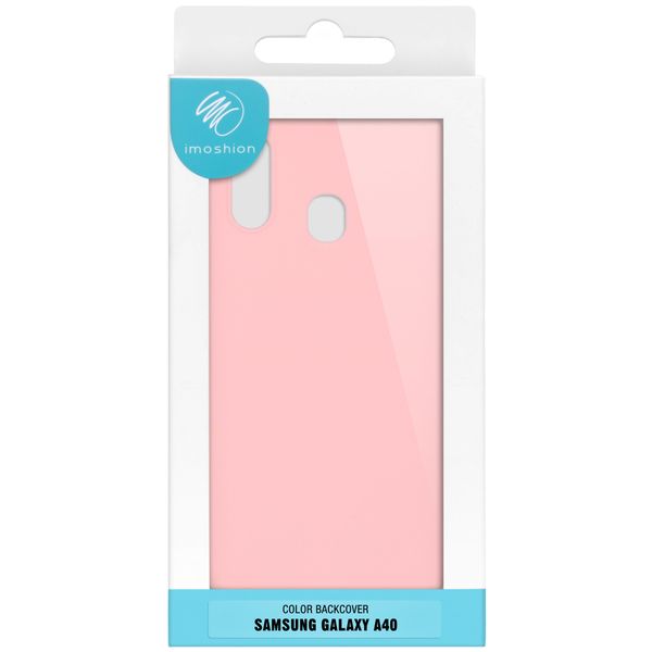 imoshion Color Backcover Samsung Galaxy A40 - Roze