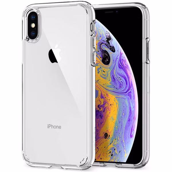 Spigen Ultra Hybrid Backcover Apple iPhone X / Xs - Transparant