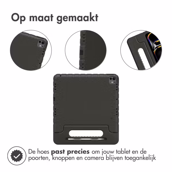 imoshion Kidsproof Backcover met handvat Apple iPad Pro 11 (2024) M4 - Zwart