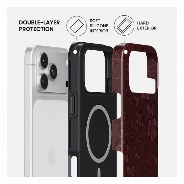 Burga Tough Case with MagSafe Apple iPhone 18 Pro Max - Capulet