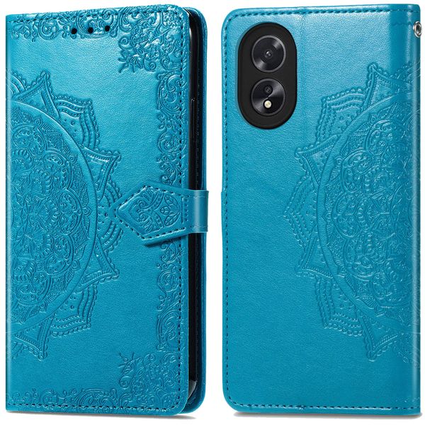 imoshion Mandala Bookcase Oppo A18 / Oppo A38 - Turquoise