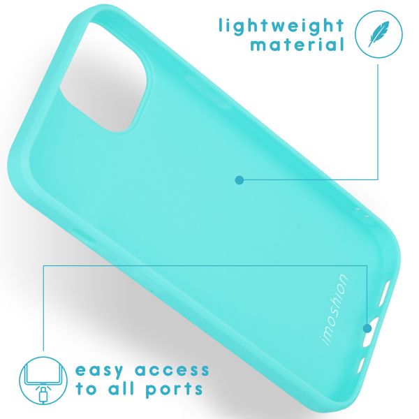 imoshion Color Backcover iPhone 13 - Mintgroen