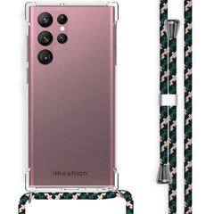 imoshion Backcover met koord Samsung Galaxy S22 Ultra - Green Multi Color