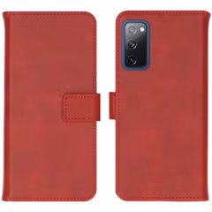 imoshion Luxe Bookcase Samsung Galaxy S20 FE - Rood