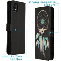 imoshion Design Softcase Bookcase Galaxy A22 (5G) - Dreamcatcher