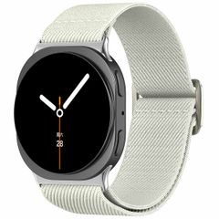 imoshion Elastic Nylon Band Samsung Galaxy Watch 9 (40/44mm) / Watch 8 (40/44mm) / Classic (46mm) - Beige