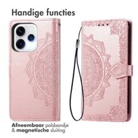 imoshion Mandala Bookcase Oppo Reno15 (5G) - Rose Gold