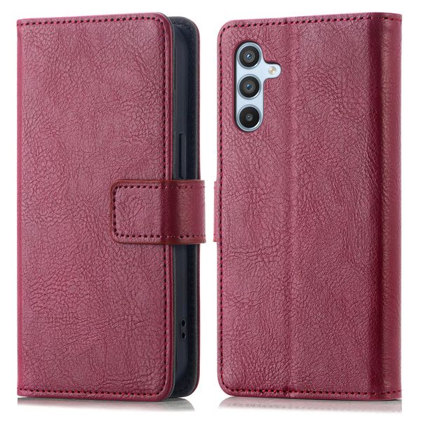 imoshion Luxe Bookcase Samsung Galaxy A54 (5G) - Bordeaux