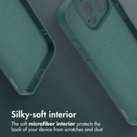 imoshion Colour Back Cover with MagSafe Apple iPhone 15 Pro - Dark Green