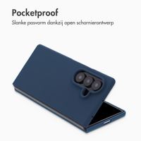 Accezz Liquid Silicone Backcover met MagSafe Samsung Galaxy Z Fold 8 Ultra - Donkerblauw