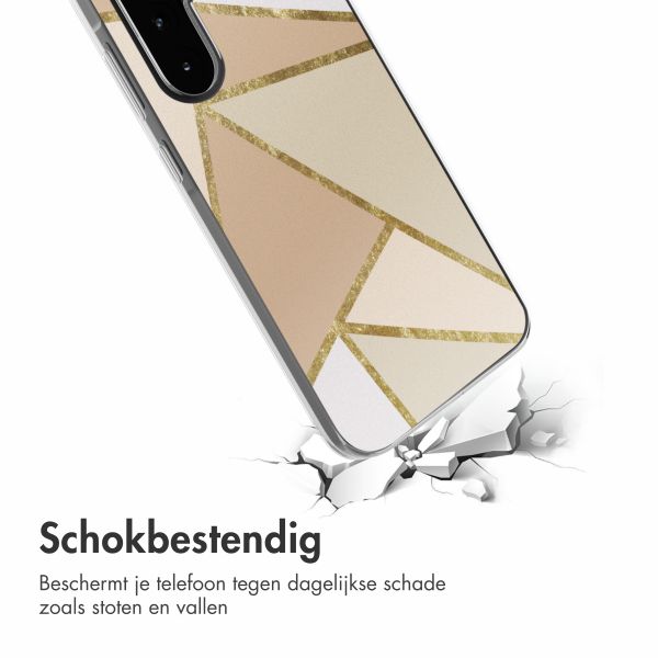 imoshion  Design hoesje Samsung Galaxy A56 - Graphic Beige