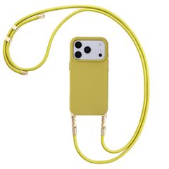 Selencia Universeel Telefoonkoord met 2 haken - verstelbaar - Olive Dust