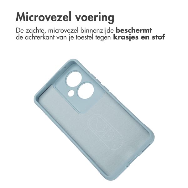 imoshion EasyGrip Backcover Oppo Reno 11 F - Lichtblauw