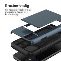 imoshion Backcover met pasjeshouder Apple iPhone 11 - Donkerblauw