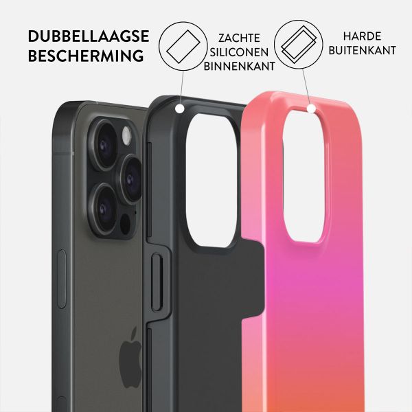 Burga Tough Backcover iPhone 15 Pro - Sunset Club